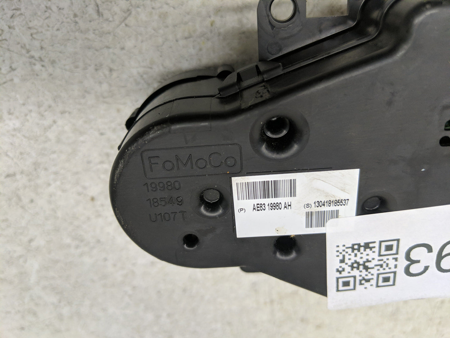 2011-2013 Ford Fiesta Climate Control Module Temperature AC/Heater Replacement P/N:U107T 18549, 19980 Fits Fits 2011 2012 20