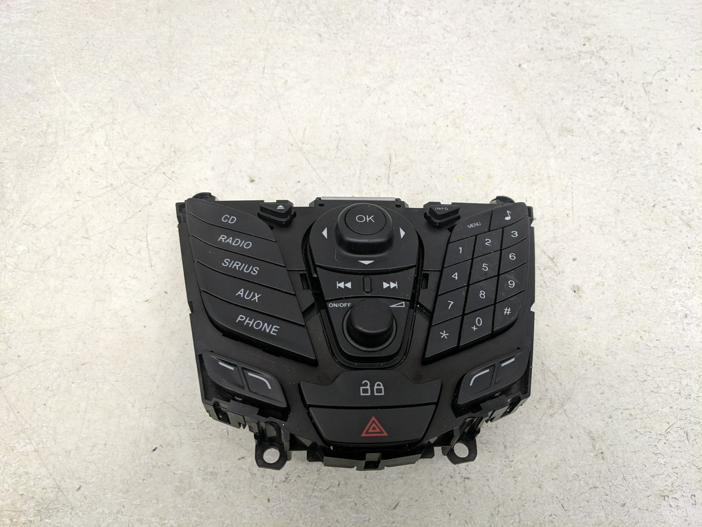 2011-2013 Ford Fiesta Climate Control Module Temperature AC/Heater Replacement P/N:AE8T-18K811-BB Fits Fits 2011 2012 2013 O