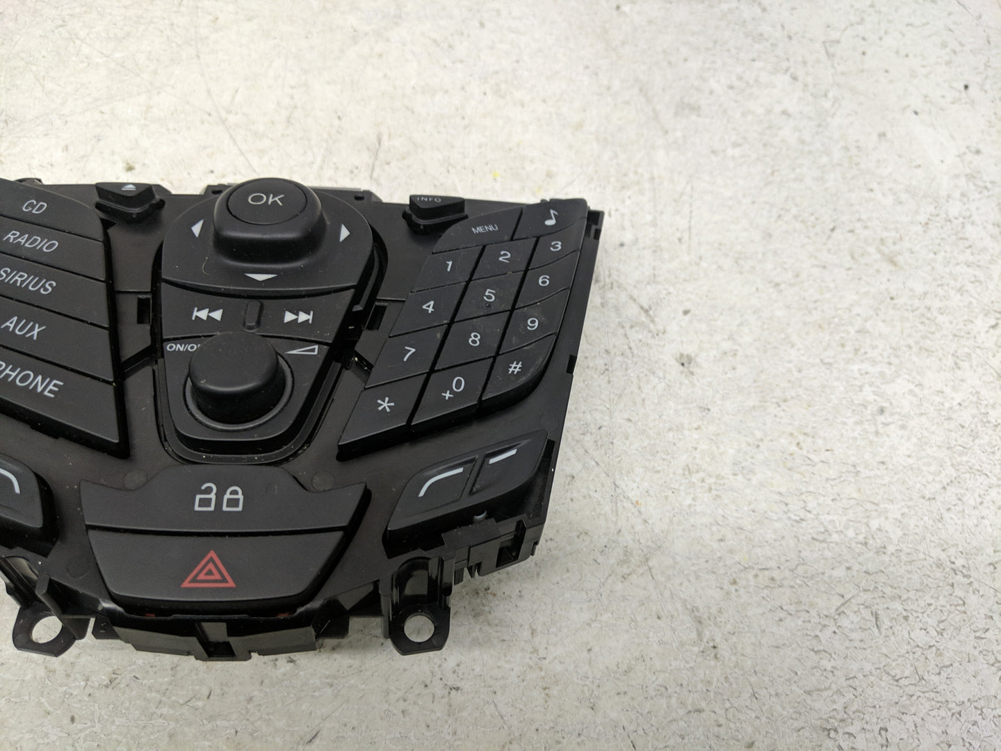 2011-2013 Ford Fiesta Climate Control Module Temperature AC/Heater Replacement P/N:AE8T-18K811-BB Fits Fits 2011 2012 2013 O