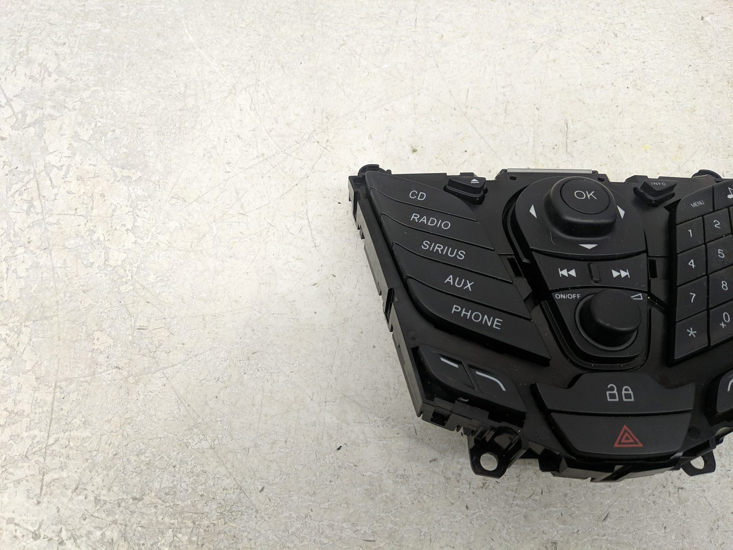 2011-2013 Ford Fiesta Climate Control Module Temperature AC/Heater Replacement P/N:AE8T-18K811-BB Fits Fits 2011 2012 2013 O