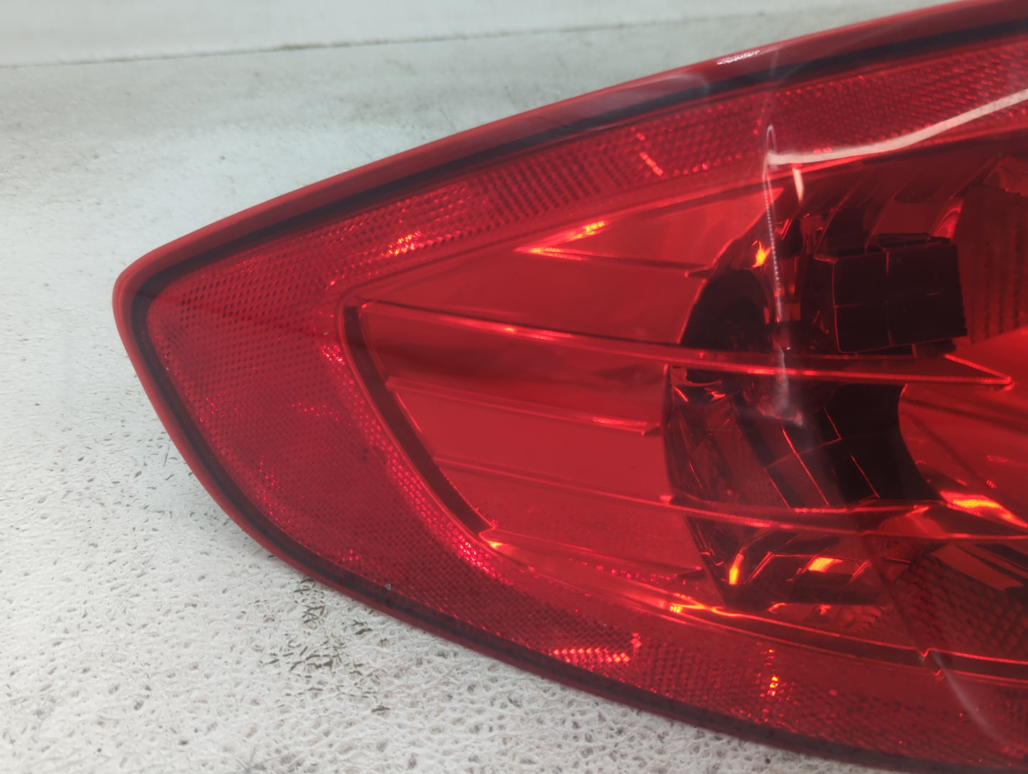 2011-2013 Ford Fiesta Tail Light Assembly Driver Left OEM P/N:AE83-13B505-AC Fits Fits 2011 2012 2013 OEM Used Auto Parts - 
