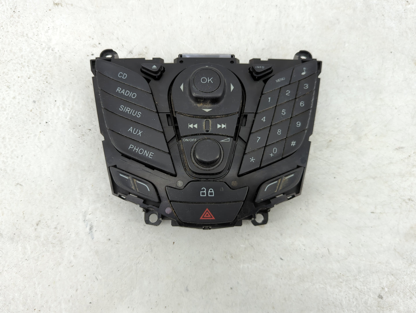 2013-2013 Ford Fiesta Radio Control Panel - Oemusedautoparts1.com
