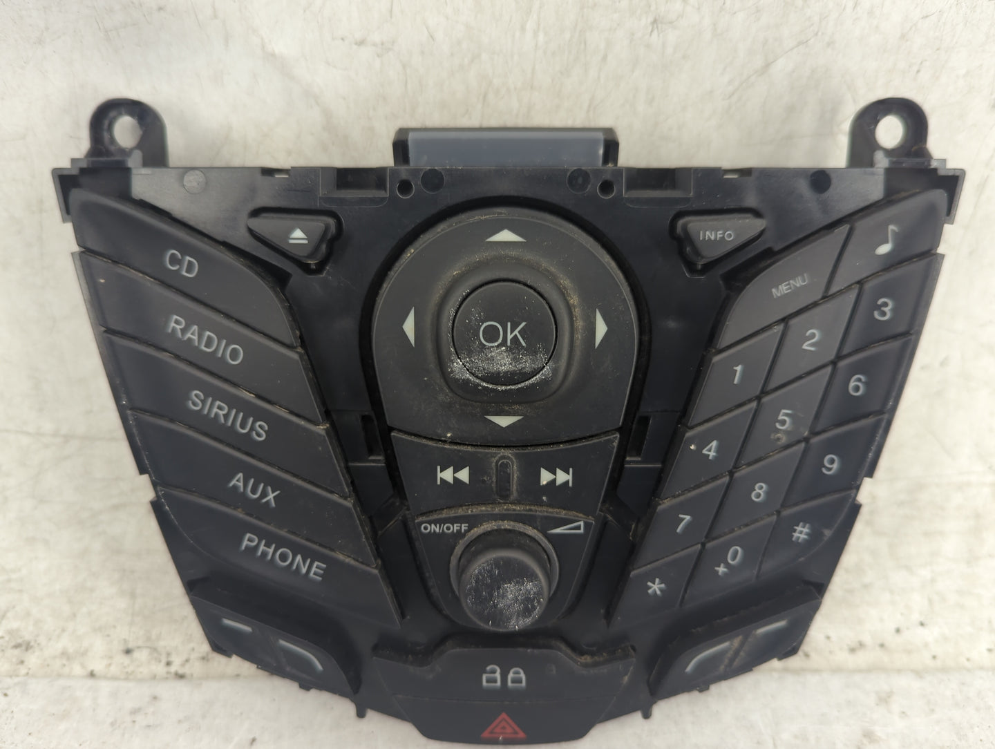 2013-2013 Ford Fiesta Radio Control Panel - Oemusedautoparts1.com
