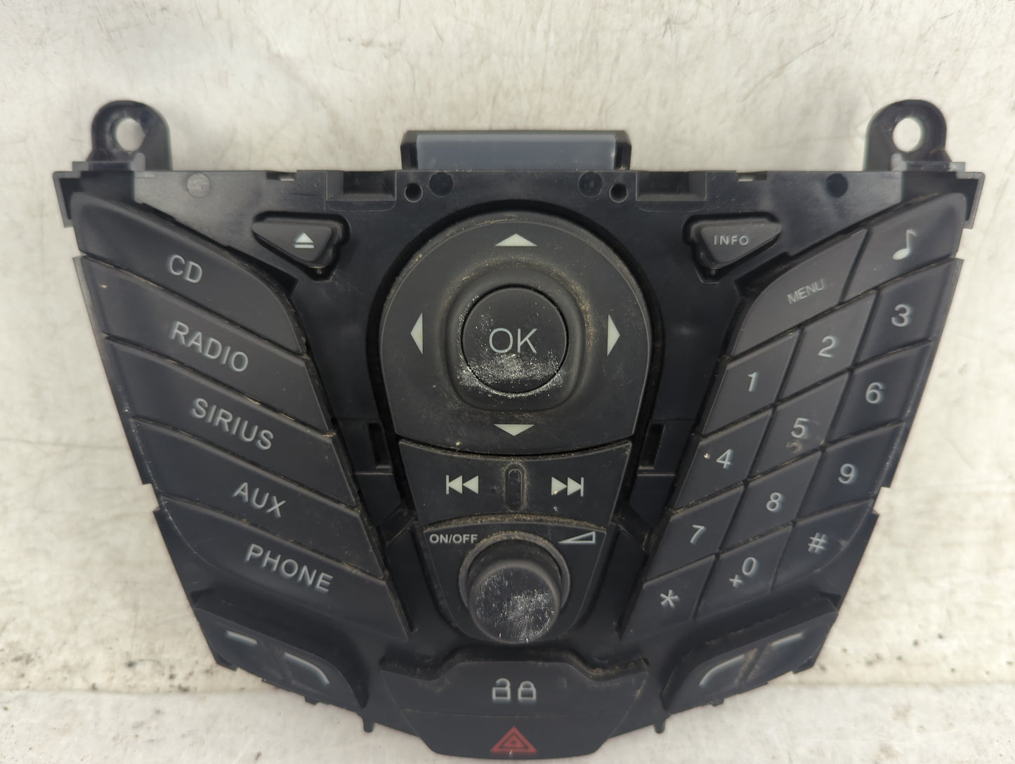 2013-2013 Ford Fiesta Radio Control Panel - Oemusedautoparts1.com