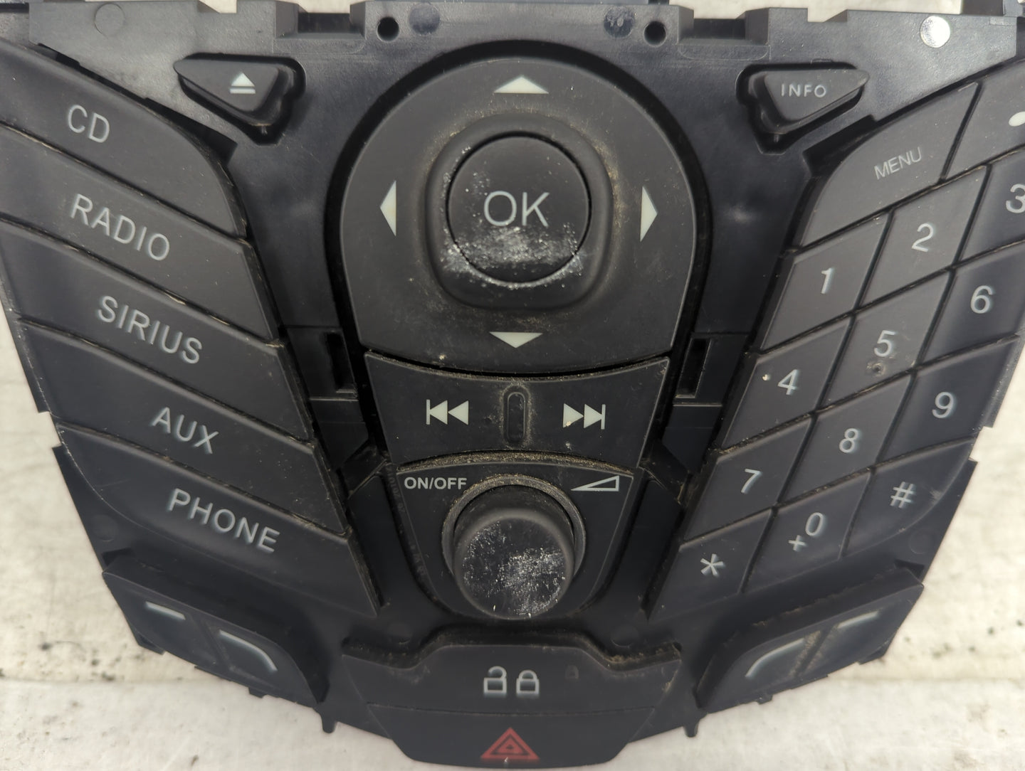 2013-2013 Ford Fiesta Radio Control Panel - Oemusedautoparts1.com