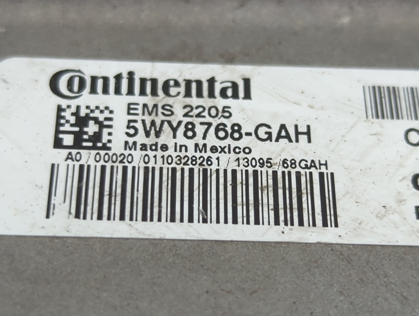 2012-2013 Ford Fiesta PCM Engine Control Computer ECU ECM PCU OEM P/N:5WY8768-GAH CA61-12A650-CH Fits Fits 2012 2013 OEM Use