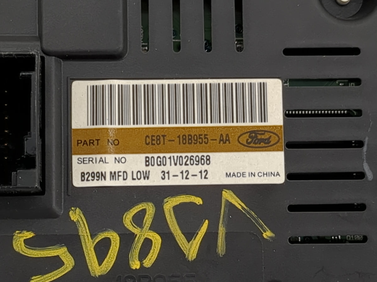 2013 Ford Fiesta Information Radio Display Screen 1475070 - Oemusedautoparts1.com