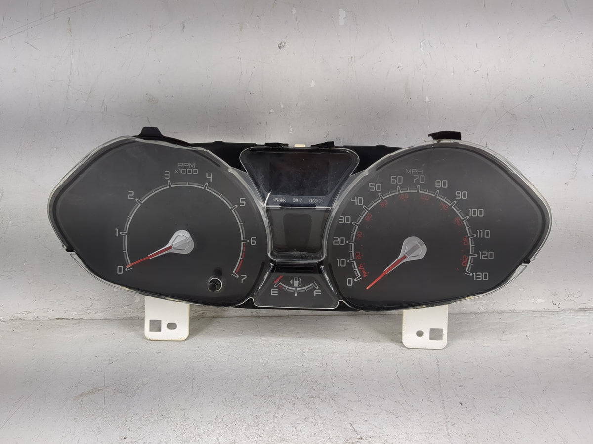 2012-2013 Ford Fiesta Instrument Cluster Speedometer Gauges P/N:DE8T-10849-CA 10894-CA Miles:92K Fits Fits 2012 2013 OEM Use