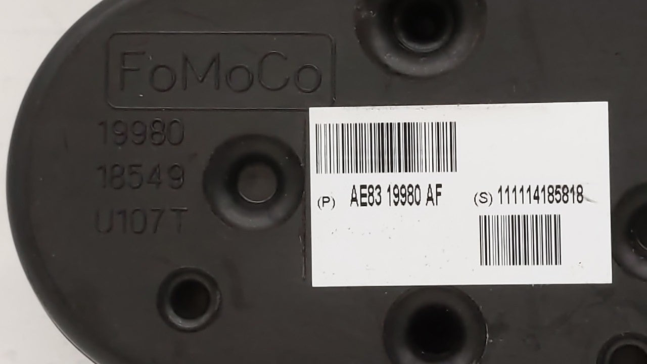 2011-2013 Ford Fiesta Climate Control Module Temperature AC/Heater Replacement P/N:AE83 19980 AE AE83 19980 AF Fits OEM Used