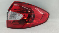 2013 Ford Fiesta Tail Light Assembly Passenger Right OEM P/N:AE83-13B504-AC Fits OEM Used Auto Parts - Oemusedautoparts1.com