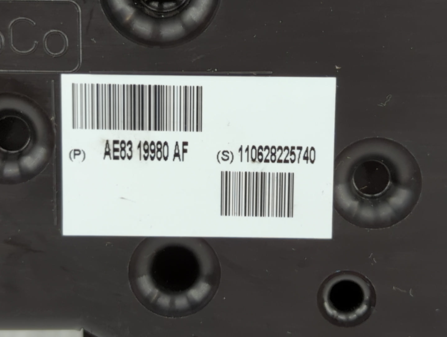 2011-2013 Ford Fiesta Climate Control Module Temperature AC/Heater Replacement P/N:AE83-19980-AE AE83-19980-AF Fits OEM Used