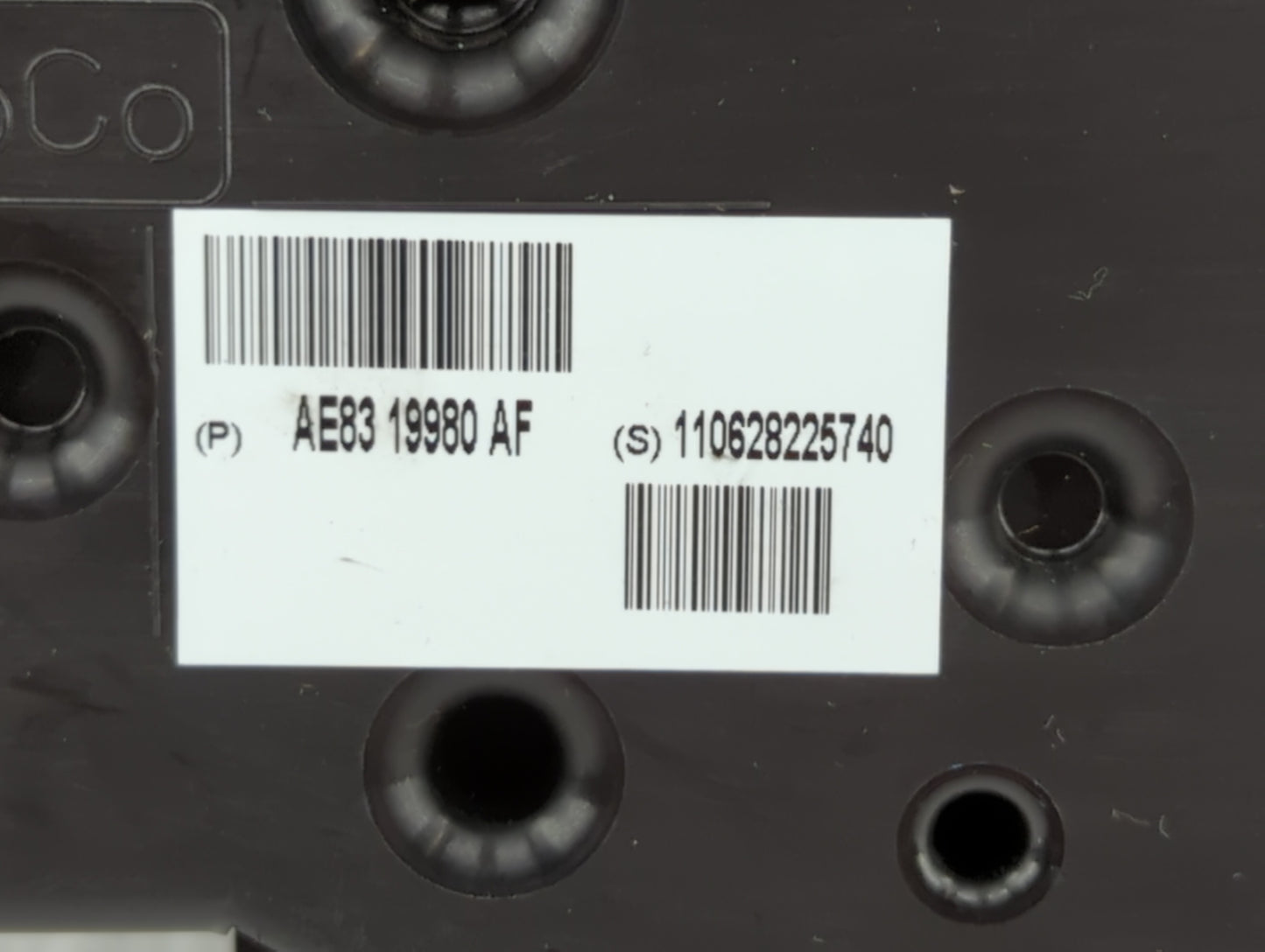 2011-2013 Ford Fiesta Climate Control Module Temperature AC/Heater Replacement P/N:AE83-19980-AE AE83-19980-AF Fits OEM Used