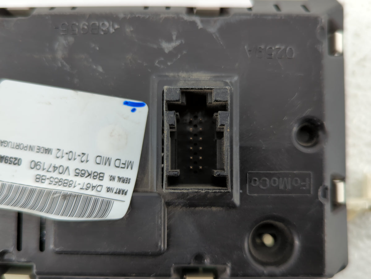 2013 Ford Fiesta Information Radio Display Screen 341297 - Oemusedautoparts1.com