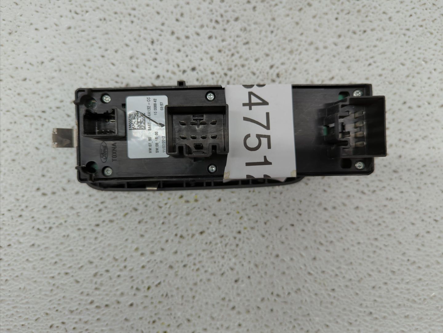 2011-2013 Ford Fiesta Master Power Window Switch Replacement Driver Side Left P/N:8A6T-14A132-CC Fits Fits 2011 2012 2013 OE