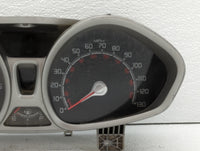 2013 Ford Fiesta Instrument Cluster Speedometer Gauges P/N:DE8T-10849-CC Fits OEM Used Auto Parts - Oemusedautoparts1.com