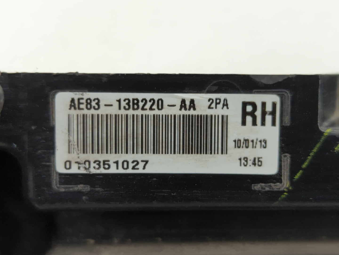 Ford Fiesta Passenger Right Oem Head Light Headlight Lamp - Oemusedautoparts1.com