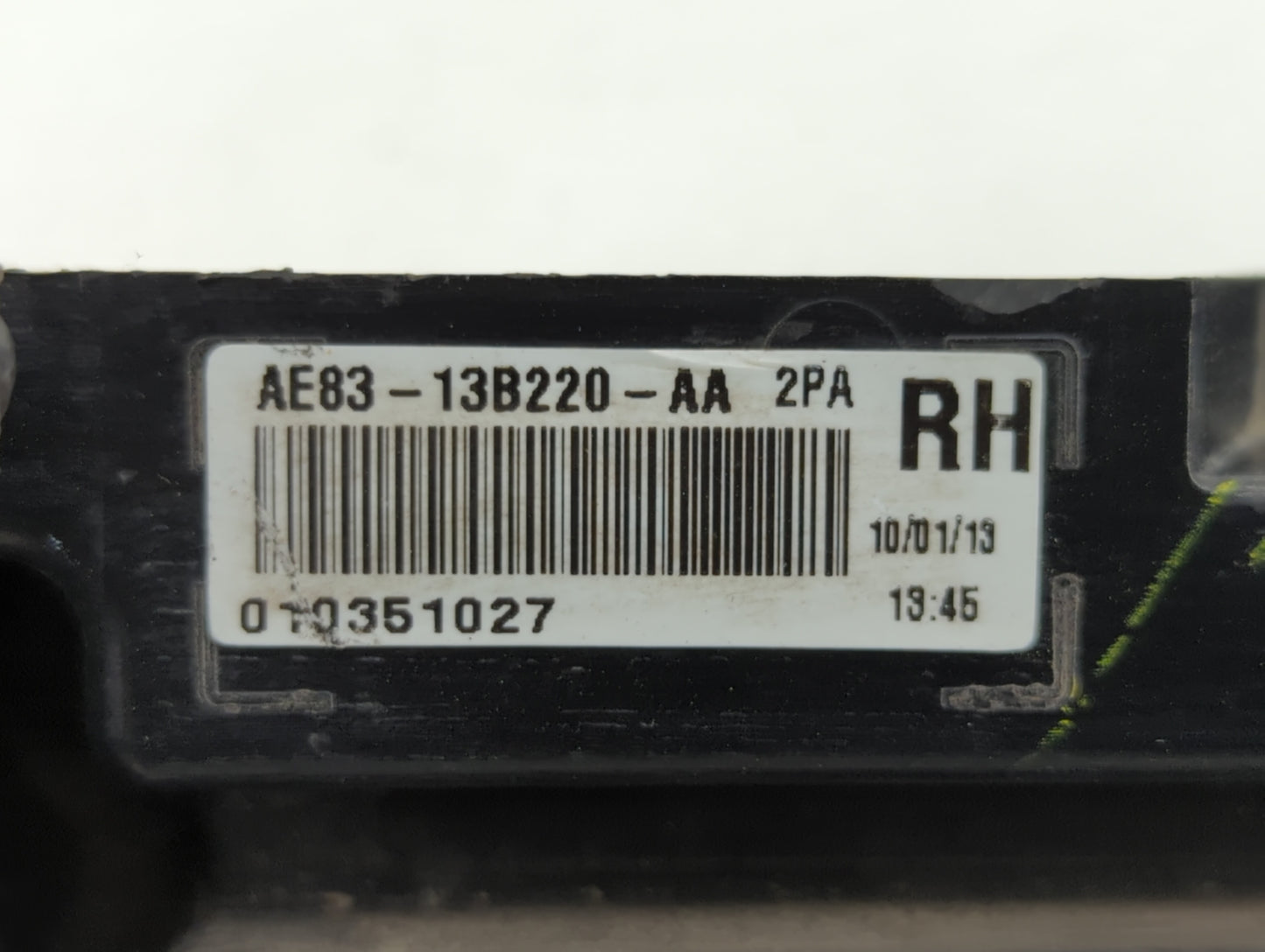 Ford Fiesta Passenger Right Oem Head Light Headlight Lamp - Oemusedautoparts1.com