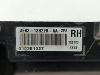 Ford Fiesta Passenger Right Oem Head Light Headlight Lamp - Oemusedautoparts1.com