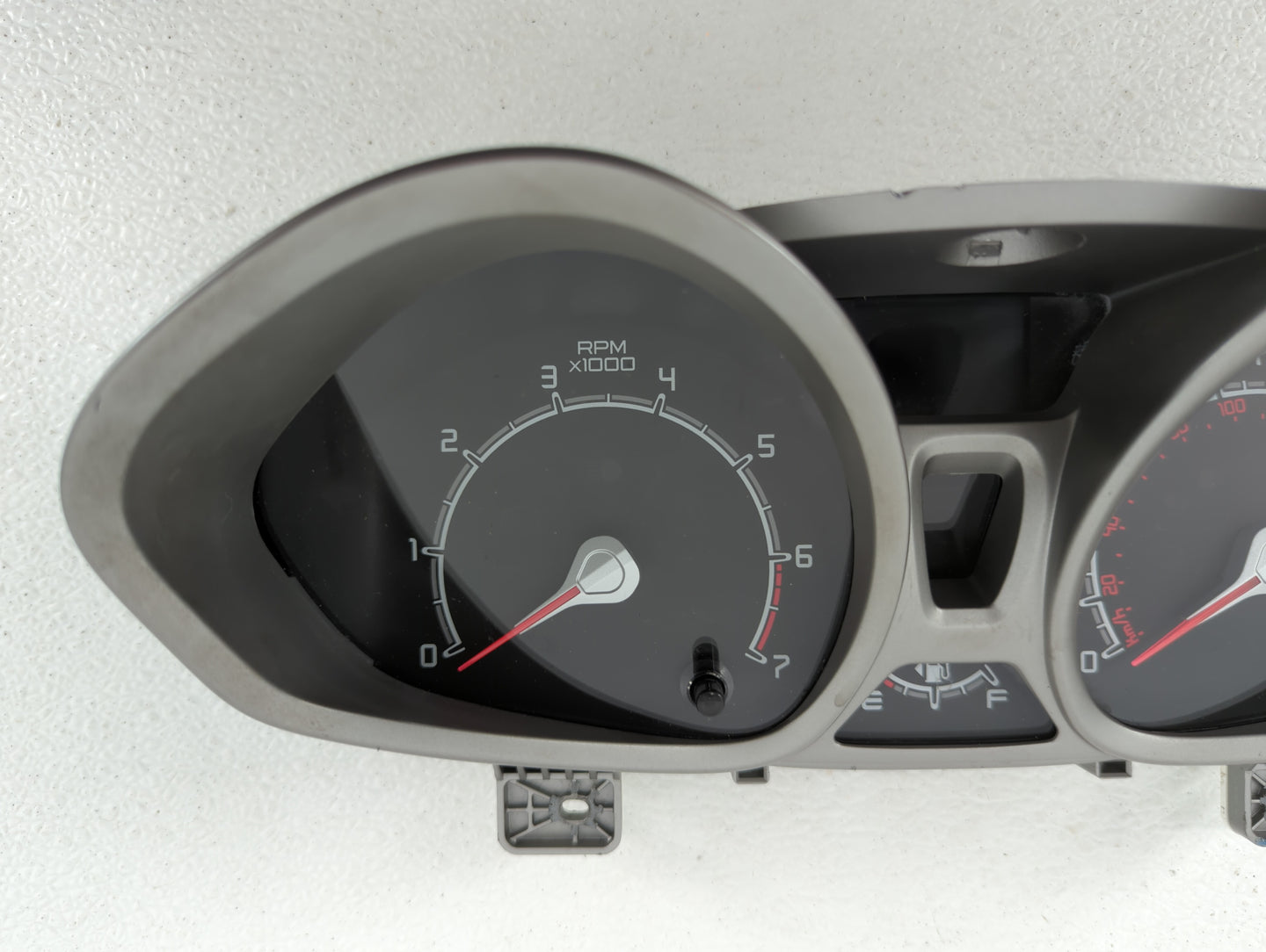 2013 Ford Fiesta Instrument Cluster Speedometer Gauges P/N:DE8T-10849-CB Fits OEM Used Auto Parts - Oemusedautoparts1.com