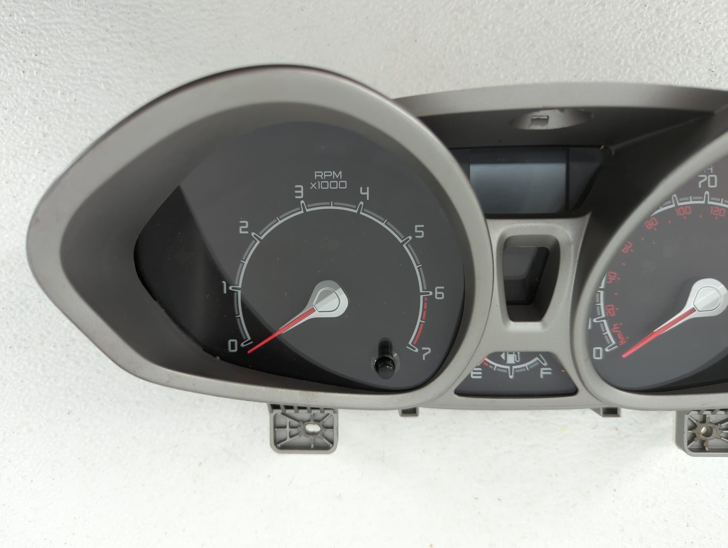 2013 Ford Fiesta Instrument Cluster Speedometer Gauges P/N:DE8T-10849-CB Fits OEM Used Auto Parts - Oemusedautoparts1.com