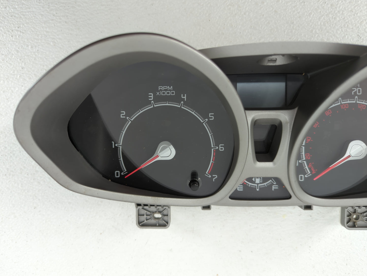 2013 Ford Fiesta Instrument Cluster Speedometer Gauges P/N:DE8T-10849-CB Fits OEM Used Auto Parts - Oemusedautoparts1.com