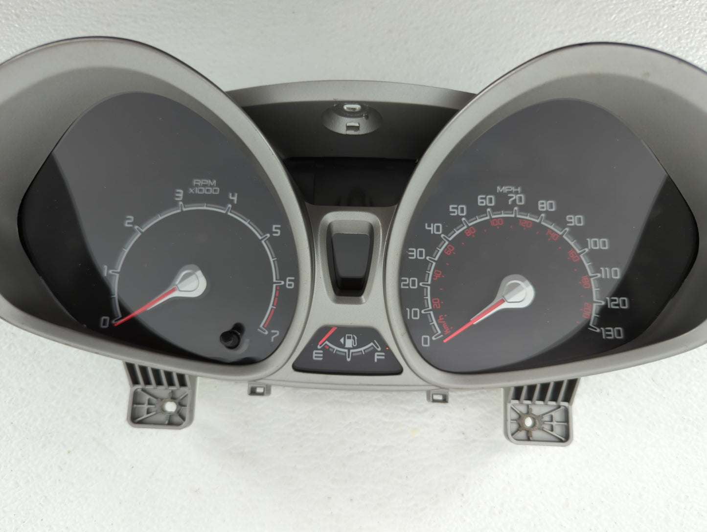 2013 Ford Fiesta Instrument Cluster Speedometer Gauges P/N:DE8T-10849-CB Fits OEM Used Auto Parts - Oemusedautoparts1.com