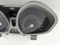 2013 Ford Fiesta Instrument Cluster Speedometer Gauges P/N:DE8T-10849-CB Fits OEM Used Auto Parts - Oemusedautoparts1.com