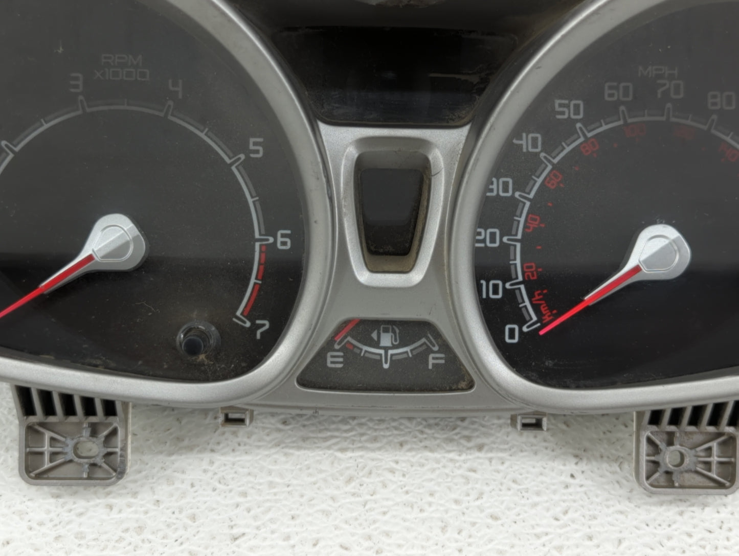 2013 Ford Fiesta Instrument Cluster Speedometer Gauges P/N:DE8T-10849-CB Fits OEM Used Auto Parts - Oemusedautoparts1.com