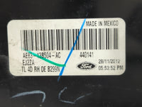 2011-2013 Ford Fiesta Tail Light Assembly Passenger Right OEM P/N:AE83-13B504-AC Fits Fits 2011 2012 2013 OEM Used Auto Part