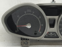 2013 Ford Fiesta Instrument Cluster Speedometer Gauges P/N:DE8T-10849-BA DE8T-10849-CC Fits OEM Used Auto Parts - Oemusedaut