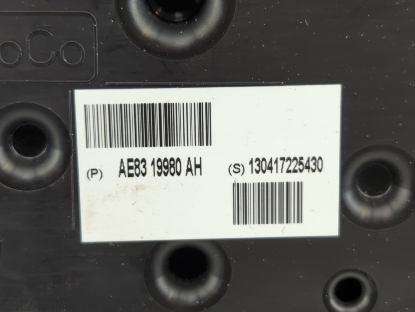 2011-2013 Ford Fiesta Climate Control Module Temperature AC/Heater Replacement P/N:AE83-19980-AE AE83-19980-AF Fits OEM Used
