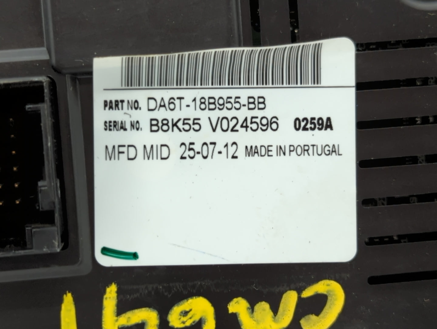 2013-2013 Ford Fiesta Radio Control Panel - Oemusedautoparts1.com