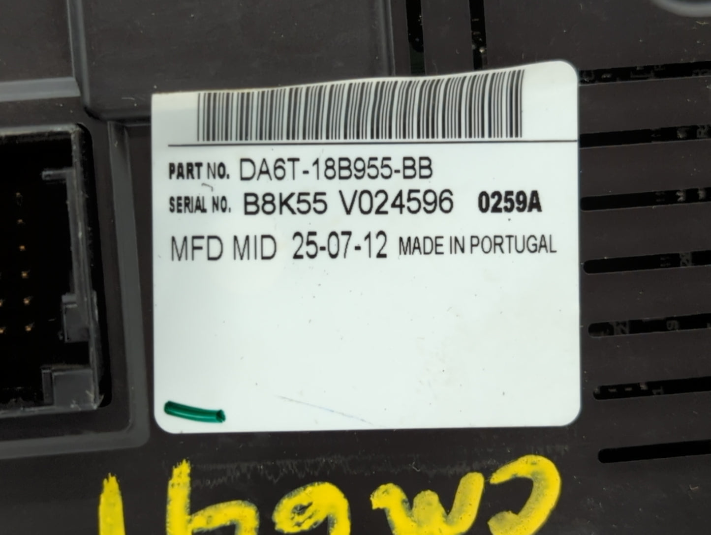 2013-2013 Ford Fiesta Radio Control Panel - Oemusedautoparts1.com