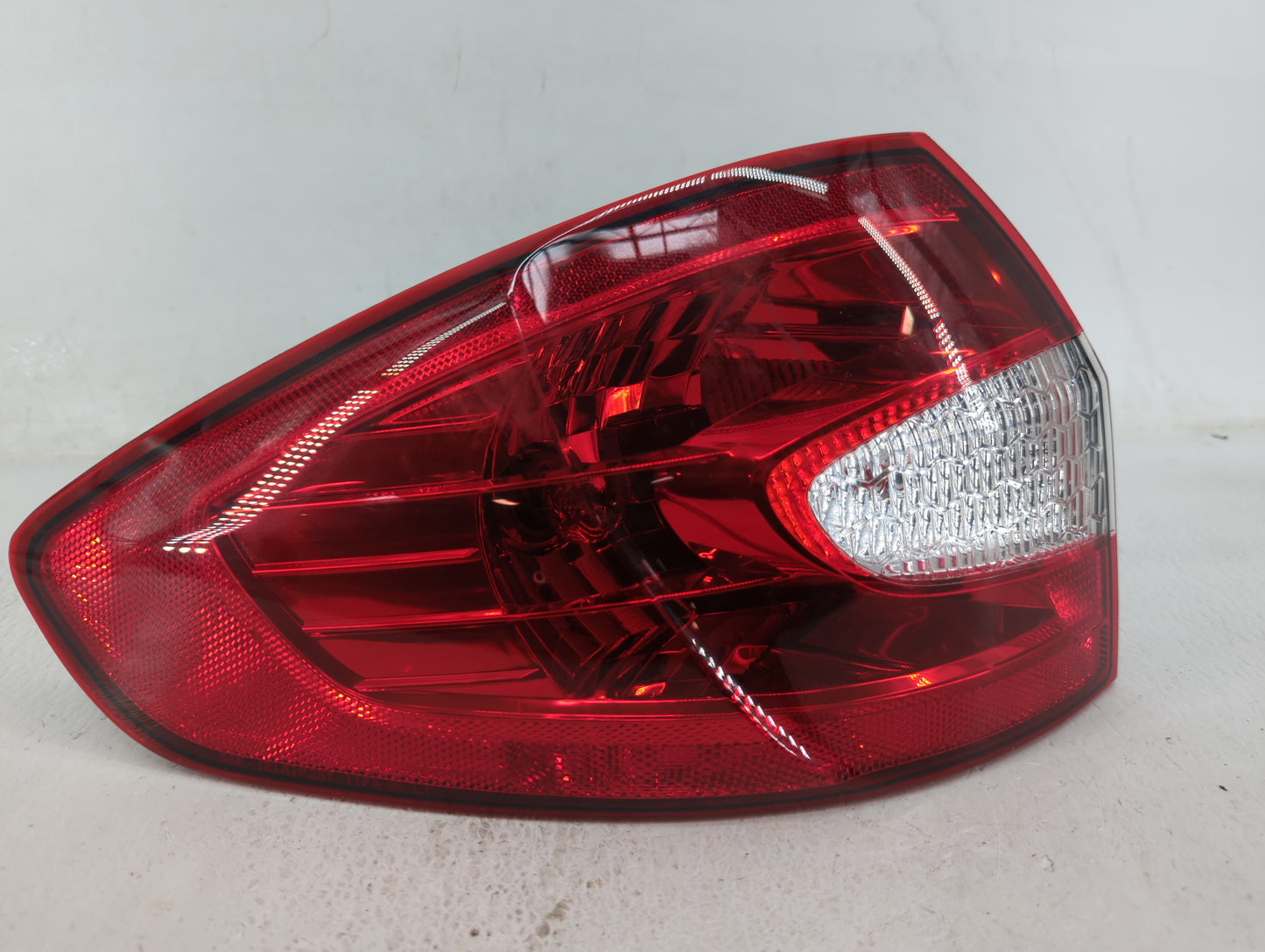 2011-2013 Ford Fiesta Tail Light Assembly Driver Left OEM P/N:AE83-13B505-AC Fits Fits 2011 2012 2013 OEM Used Auto Parts - 