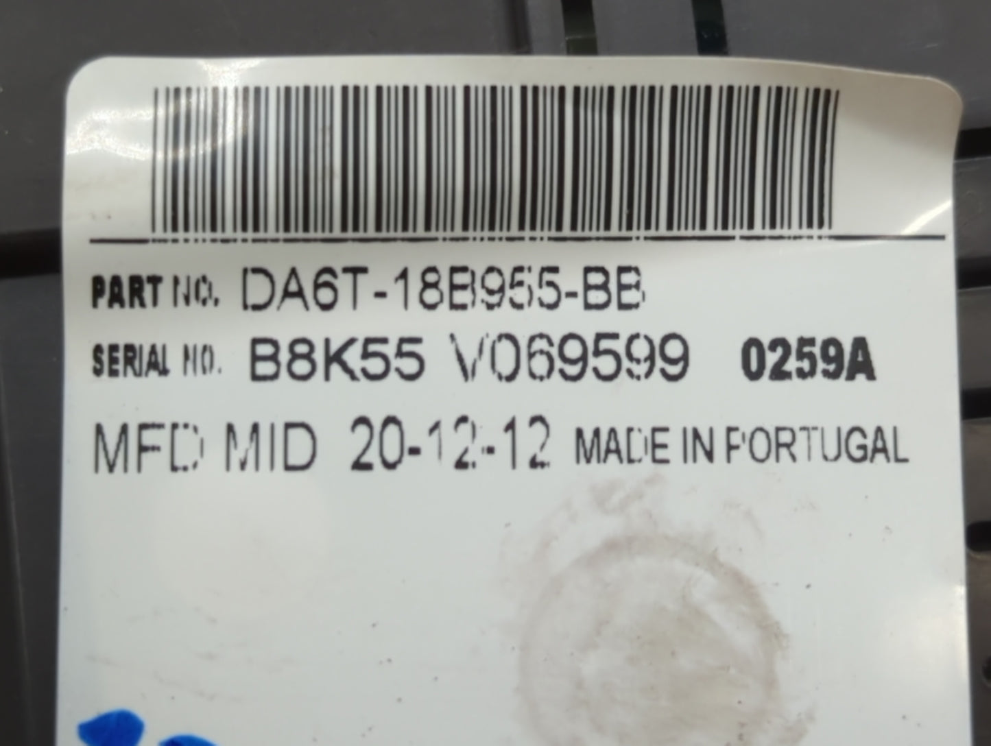 2013 Ford Fiesta Information Display Screen - Oemusedautoparts1.com