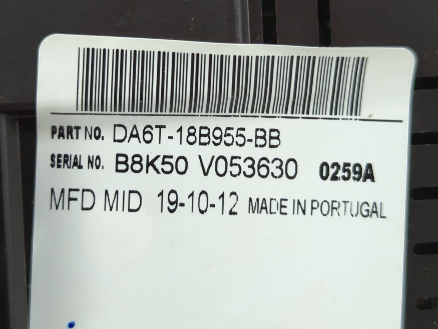 2013-2013 Ford Fiesta Am Fm Cd Player Radio Receiver - Oemusedautoparts1.com