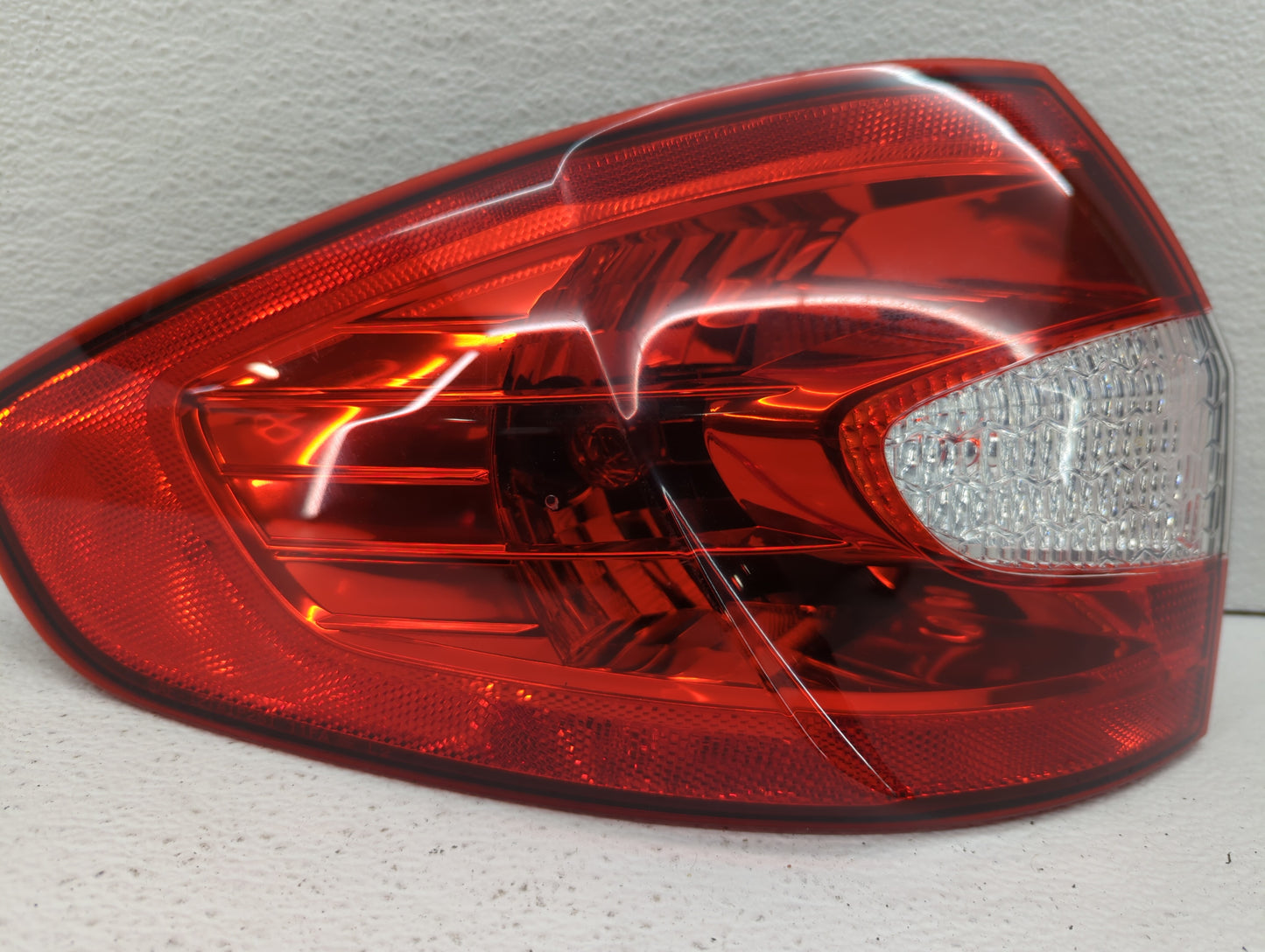 2011-2013 Ford Fiesta Tail Light Assembly Driver Left OEM P/N:AE83-13B505-AC Fits Fits 2011 2012 2013 OEM Used Auto Parts - 