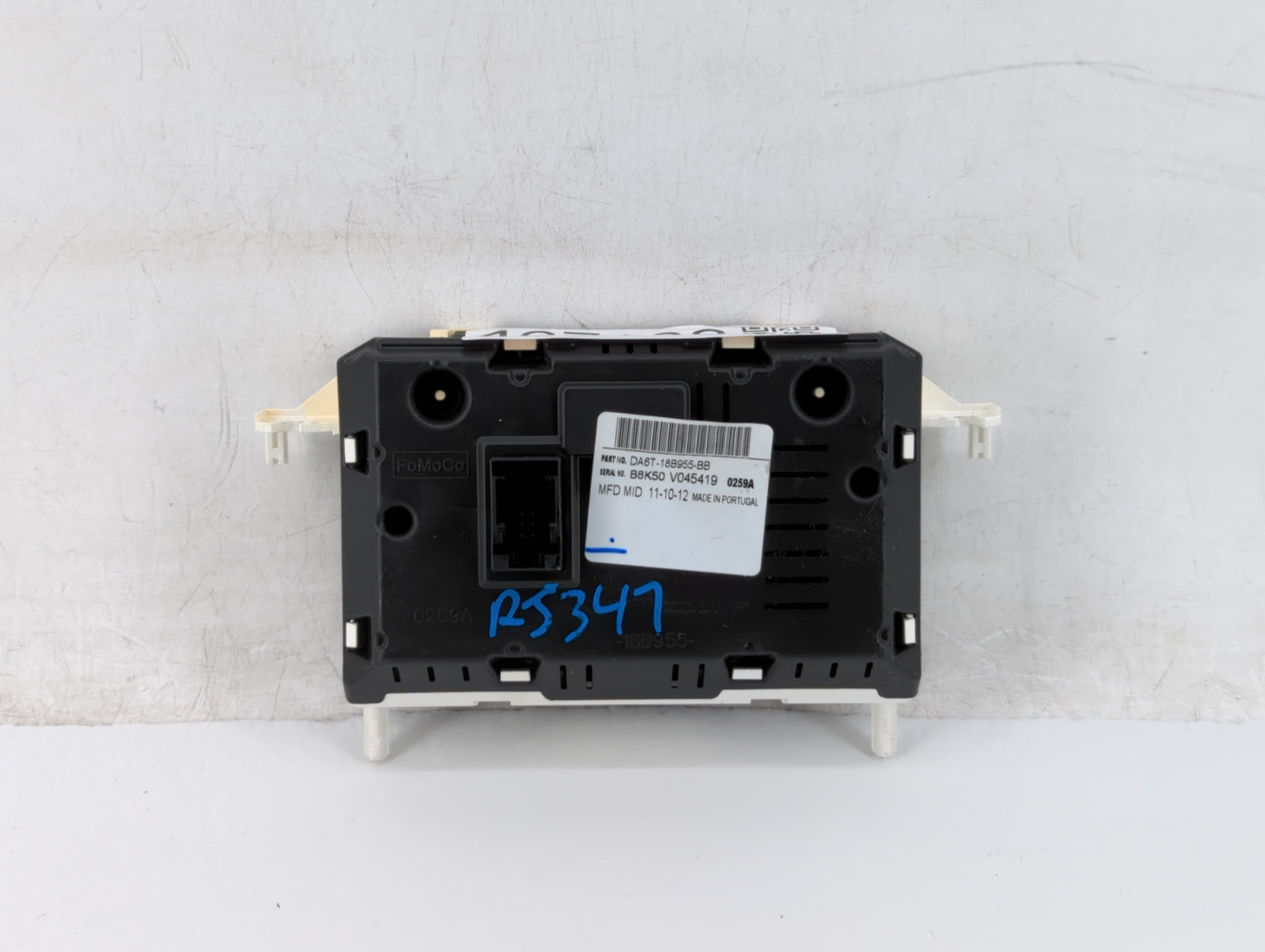 2013 Ford Fiesta Radio AM FM Cd Player Receiver Replacement P/N:DA6T-18B955-BB Fits OEM Used Auto Parts - Oemusedautoparts1.