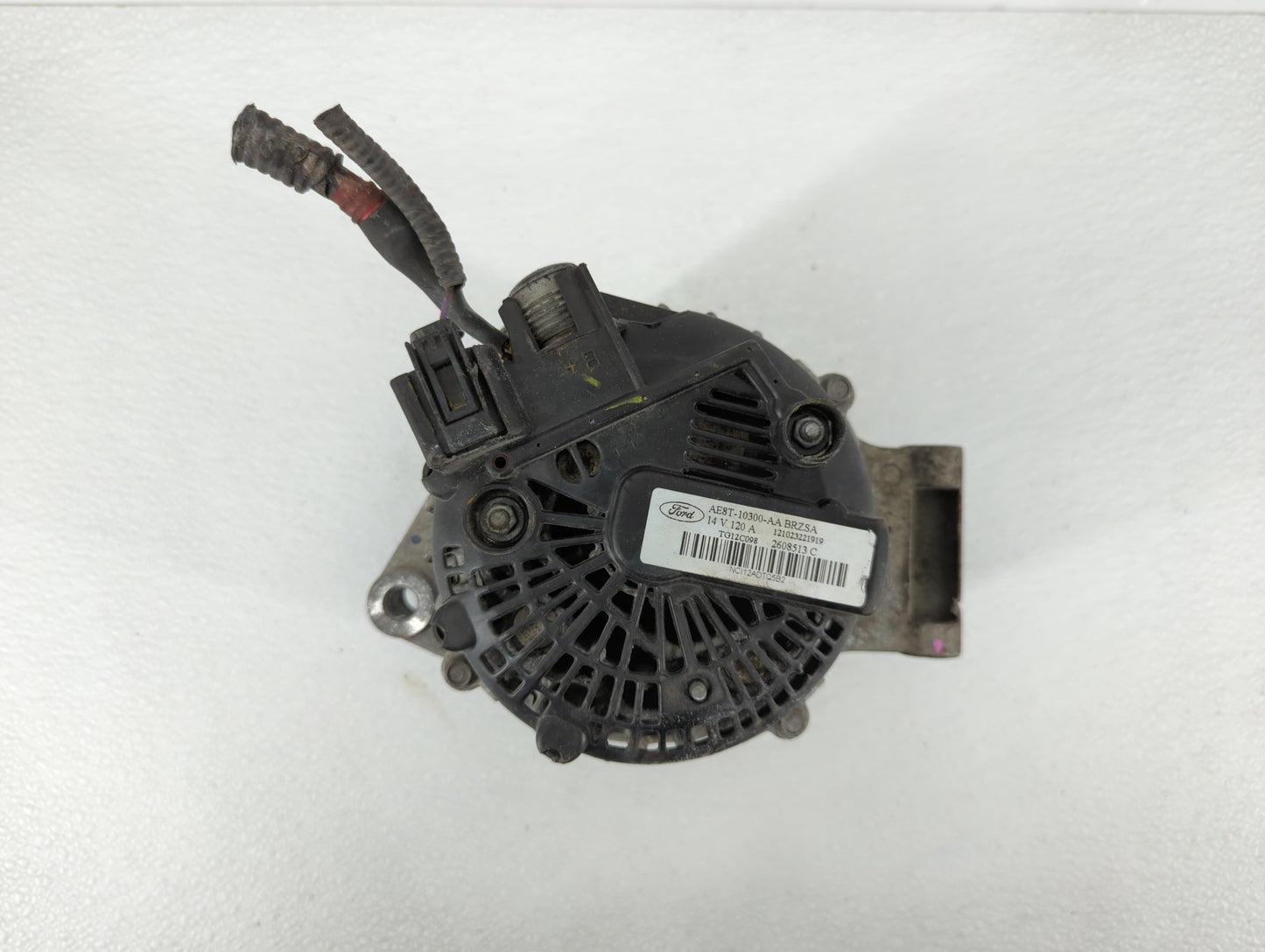 2011-2019 Ford Fiesta Alternator Replacement Generator Charging Assembly Engine OEM P/N:AE8T-10300-AA Fits OEM Used Auto Par