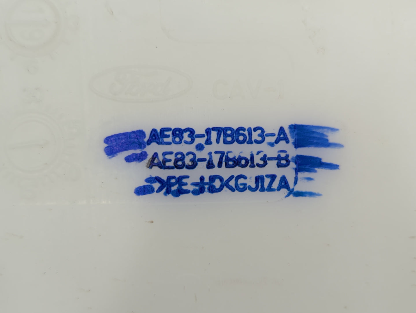2011-2019 Ford Fiesta Windshield Washer Fluid Reservoir Bottle Oem - Oemusedautoparts1.com
