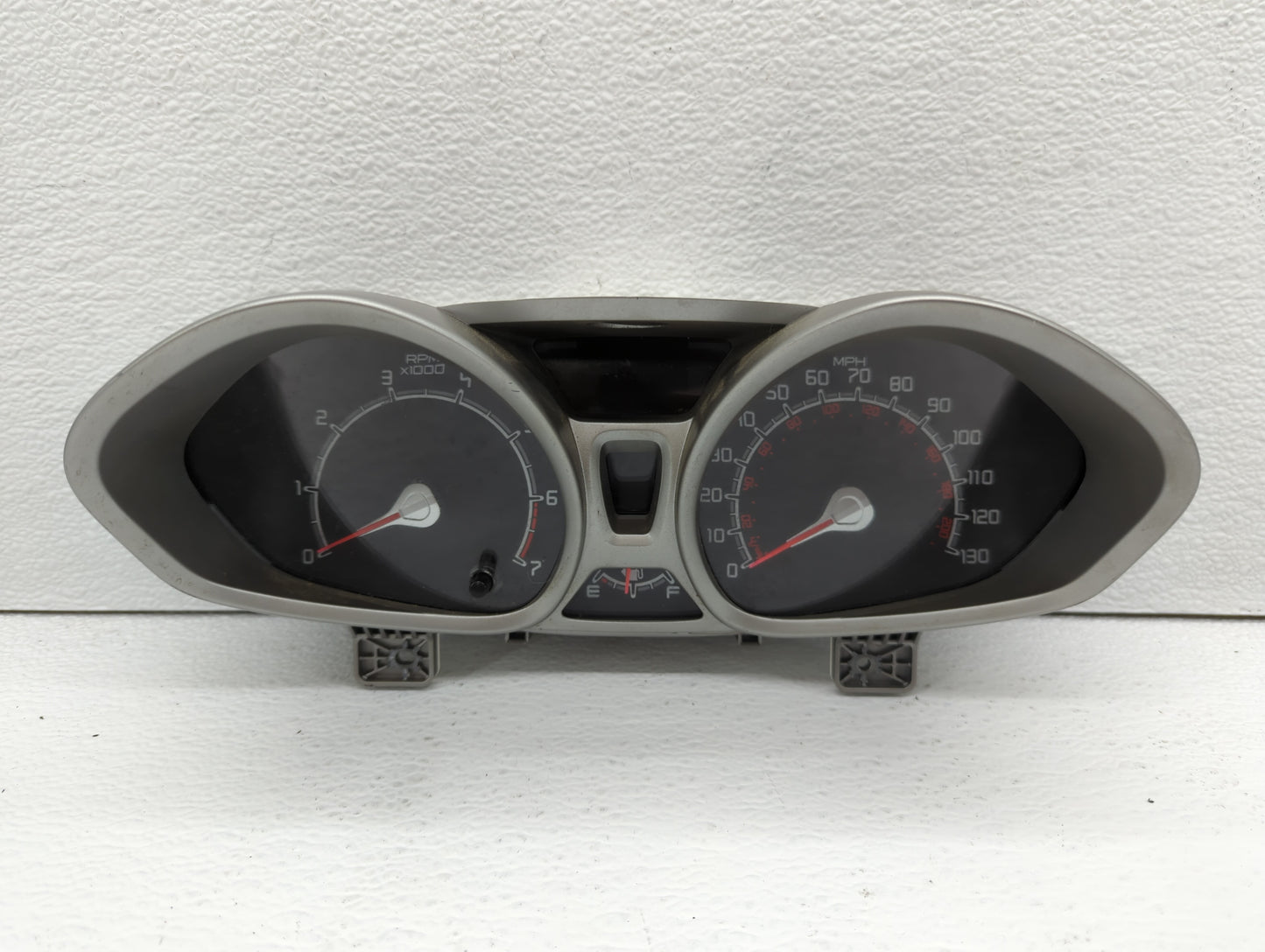 2012-2013 Ford Fiesta Instrument Cluster Speedometer Gauges P/N:DE8T-10849-CB Fits Fits 2012 2013 OEM Used Auto Parts - Oemu