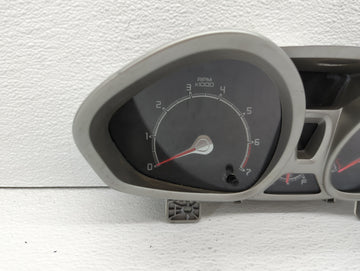 2012-2013 Ford Fiesta Instrument Cluster Speedometer Gauges P/N:DE8T-10849-CB Fits Fits 2012 2013 OEM Used Auto Parts