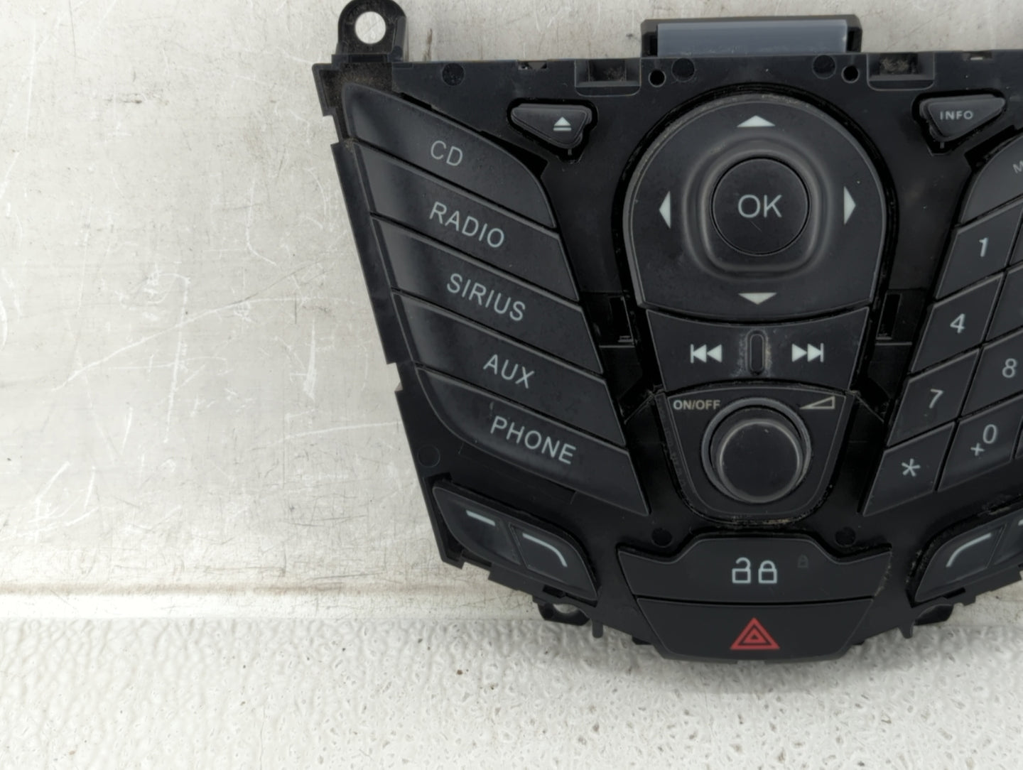 2013-2013 Ford Fiesta Radio Control Panel - Oemusedautoparts1.com