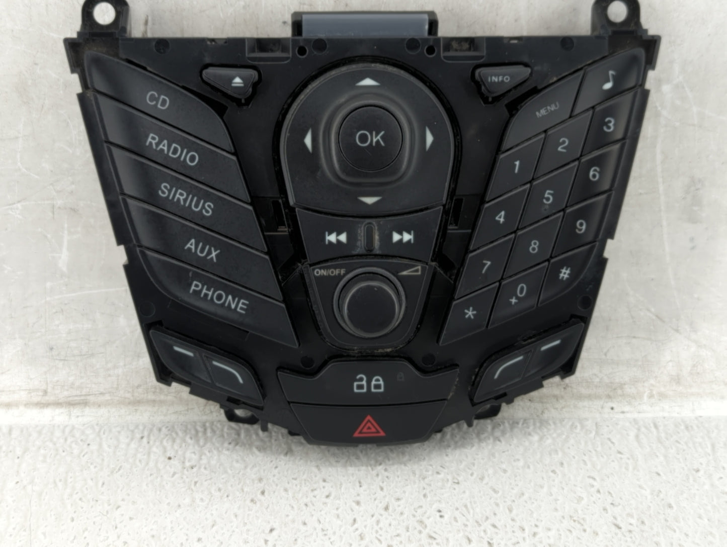 2013-2013 Ford Fiesta Radio Control Panel - Oemusedautoparts1.com