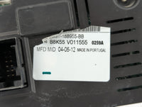 2013 Ford Fiesta Radio AM FM Cd Player Receiver Replacement P/N:DA6T-18B955-BB Fits OEM Used Auto Parts - Oemusedautoparts1.