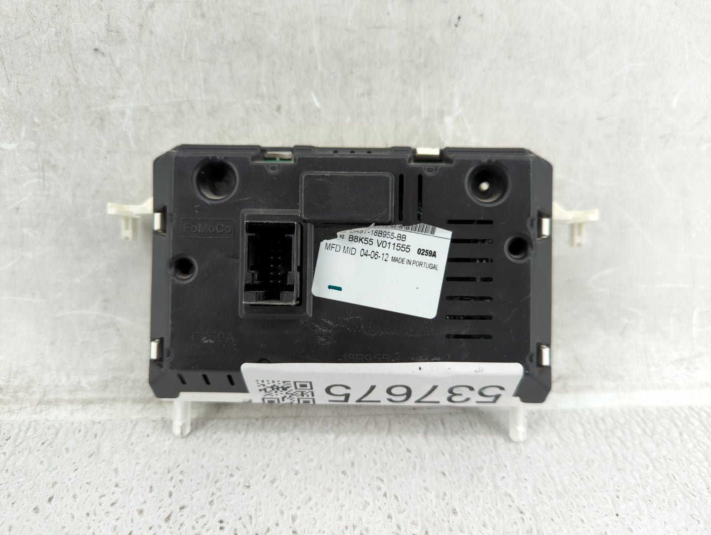 2013 Ford Fiesta Radio AM FM Cd Player Receiver Replacement P/N:DA6T-18B955-BB Fits OEM Used Auto Parts - Oemusedautoparts1.