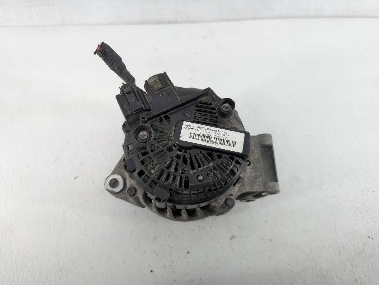 2011-2019 Ford Fiesta Alternator Replacement Generator Charging Assembly Engine OEM P/N:AE8T-10300-AA Fits OEM Used Auto Par
