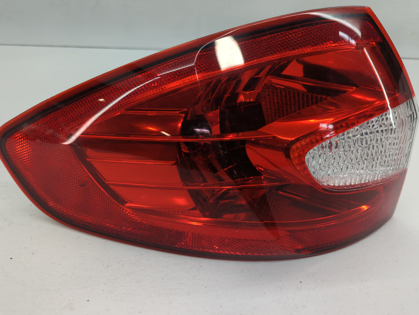 2011-2013 Ford Fiesta Tail Light Assembly Driver Left OEM P/N:AE83-13B505-AC Fits Fits 2011 2012 2013 OEM Used Auto Parts - 