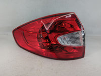 2011-2013 Ford Fiesta Tail Light Assembly Driver Left OEM P/N:AE83-13B505-AC Fits Fits 2011 2012 2013 OEM Used Auto Parts - 