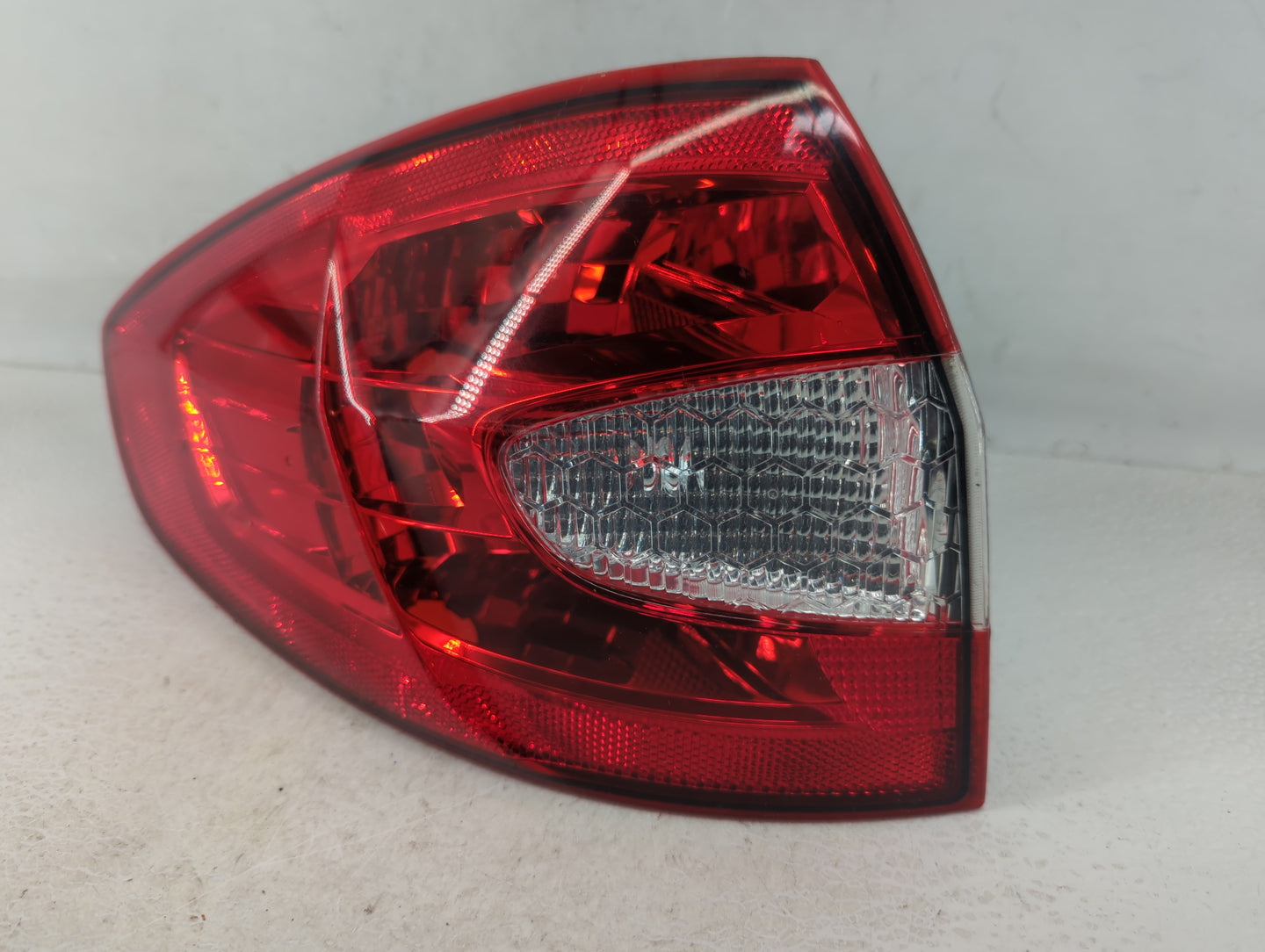2011-2013 Ford Fiesta Tail Light Assembly Driver Left OEM P/N:AE83-13B505-AC Fits Fits 2011 2012 2013 OEM Used Auto Parts - 